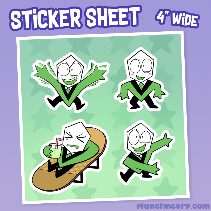 Battat Vinyl Sticker Sheet