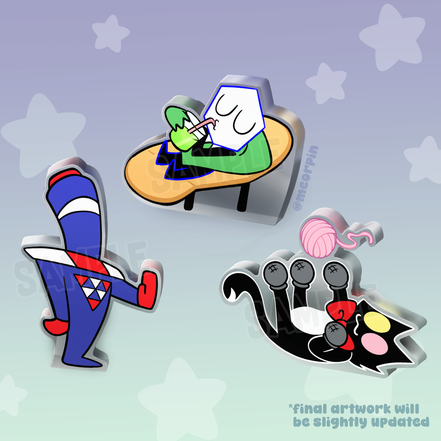 Mike Room Acrylic Standee Set