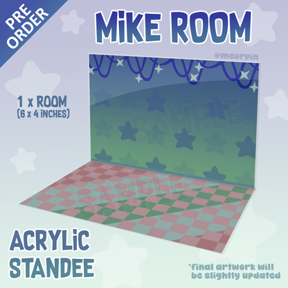 Mike Room Acrylic Standee Set