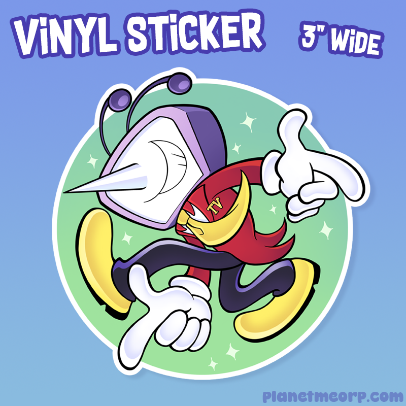 Cool Tenna Vinyl Sticker